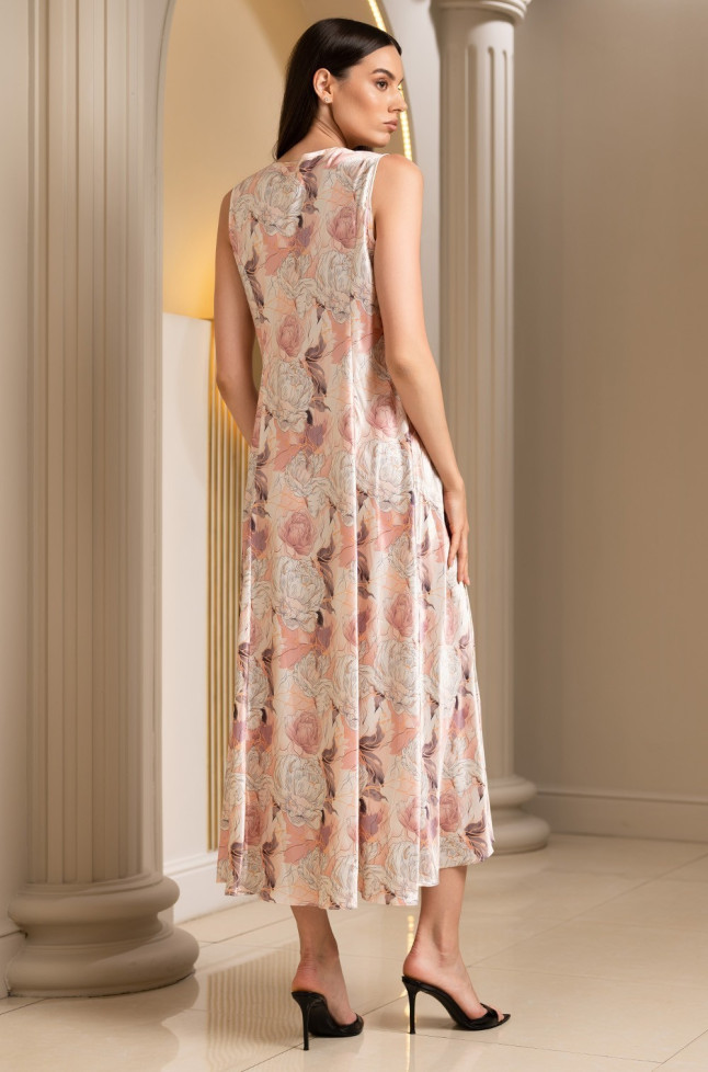 Сорочка длинная женская Mia-Amore "Peony" 4058