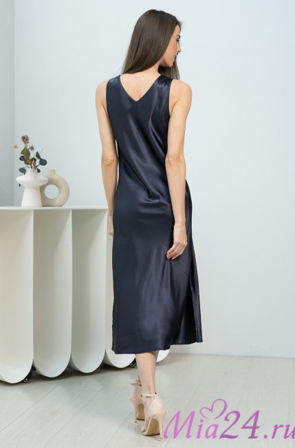 Сорочка женская шелковая длинная Mia-Amore "Emmanuelle" 4348