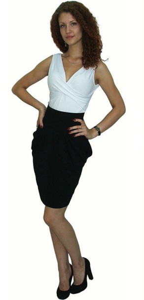 Юбка женская трикотаж "Серебряная Ладья" 3002