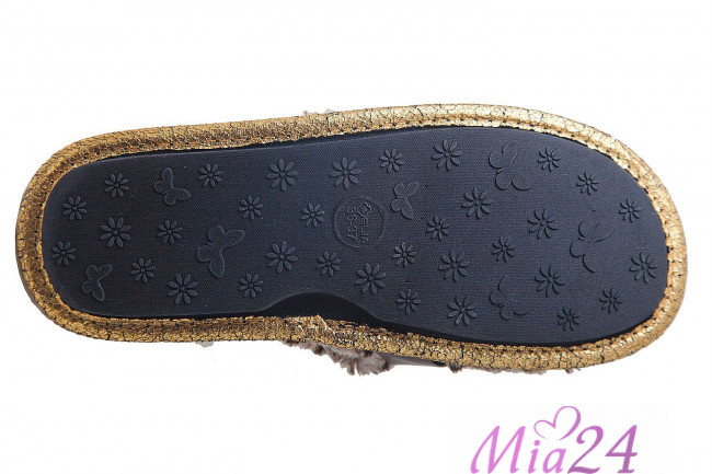 KT-57126 Тапочки домашние "Леопард"