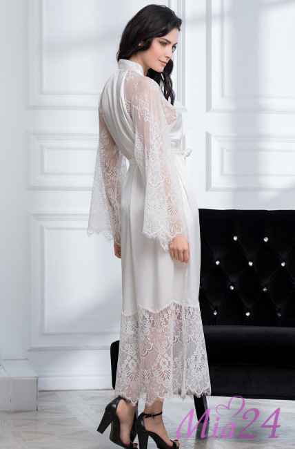 Халат женский длинный Mia-Amore "Afrodita" 2169 белый Халат женский длинный Mia-Amore "Afrodita" 2169 белый