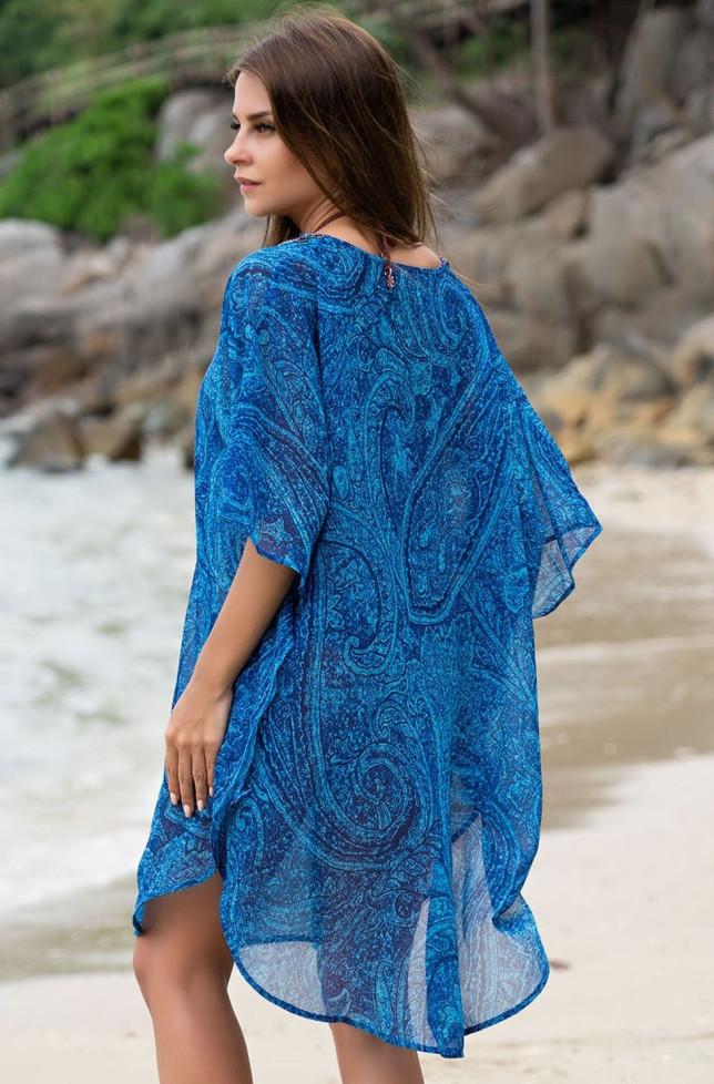 Туника пляжная из шифона Mia-Amore "Piviera" 8250