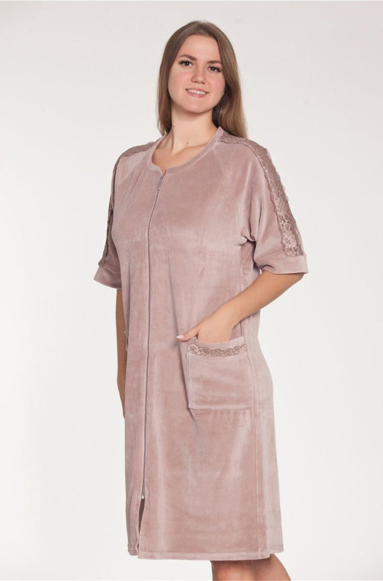 Халат домашний велюровый "Весталия" 3176