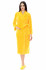 Домашний халат женский длинный из микрофибры S-Family 68-C желтый Домашний халат женский длинный из микрофибры S-Family 68-C желтый