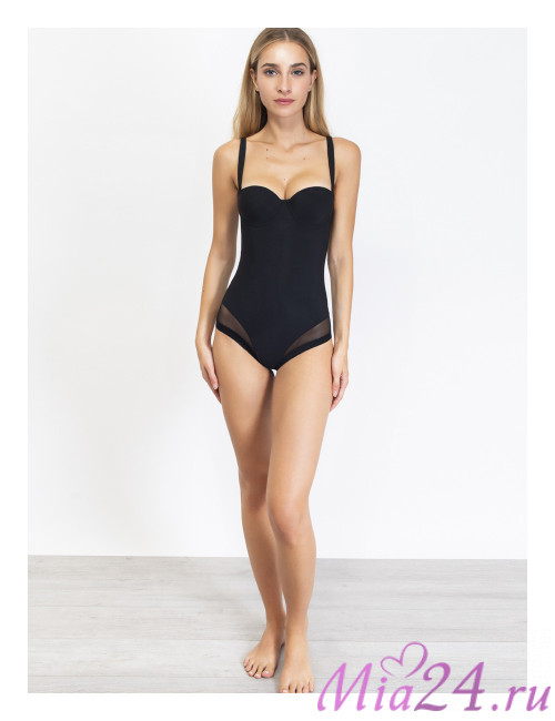 Боди из микрофибры Sielei "Everybody" 1852 черный