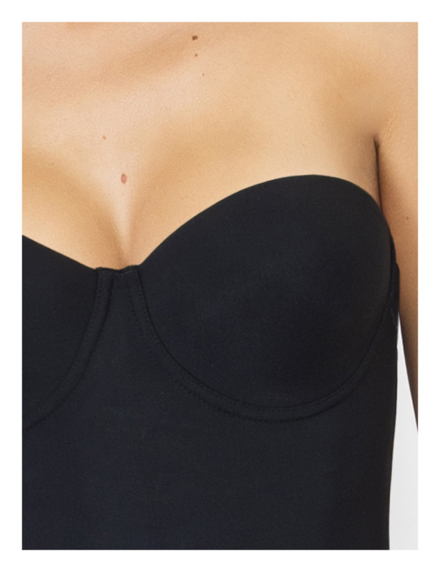 Боди из микрофибры Sielei "Everybody" 1852 черный