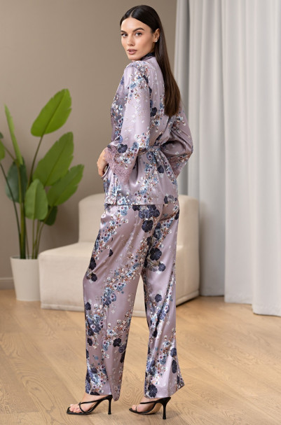 Комплект-тройка женский шелковый Mia-Amore "Primrose" 4065