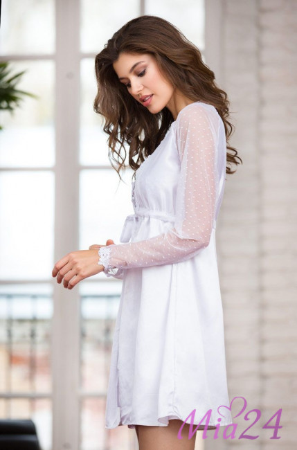 Халат короткий женский Mia-Mia "Paloma" 17483