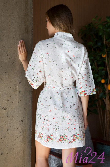 Халат женский домашний из хлопка Mia-Mia "Daisy" 16313
