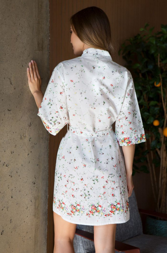 Халат женский домашний из хлопка Mia-Mia "Daisy" 16313