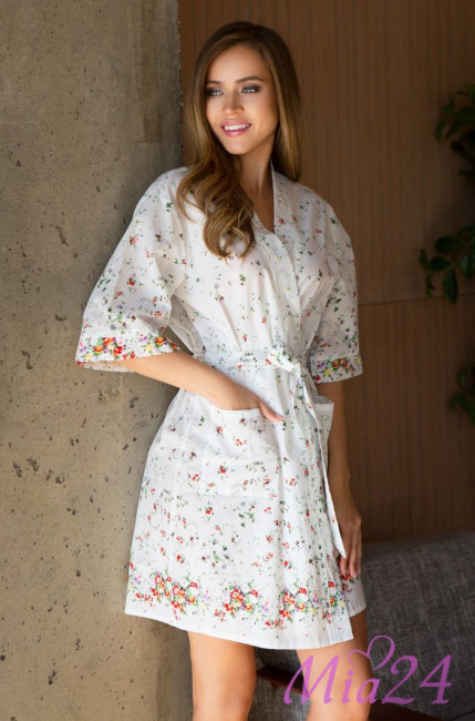 Халат женский домашний из хлопка Mia-Mia "Daisy" 16313