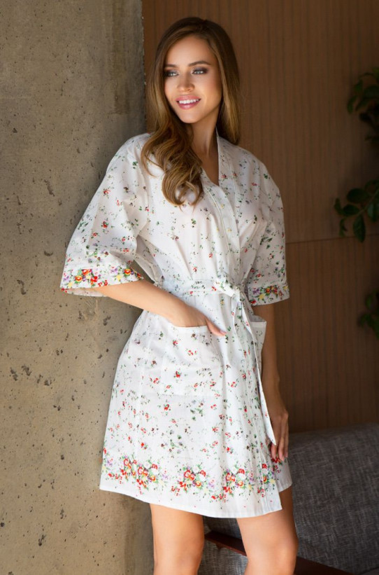 Халат женский домашний из хлопка Mia-Mia "Daisy" 16313