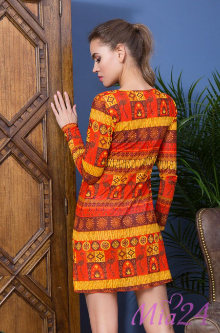 Туника пляжная женская Mia-Mia "Adelin" 19214 оранжевый