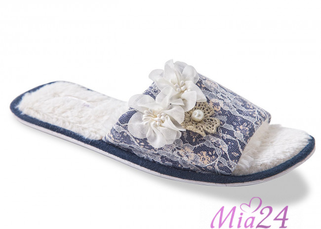 KT-57857 Тапочки домашние "Кружево"
