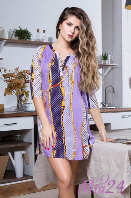 Туника женская короткая из вискозы Mia-Mia "Lilla" 16404 Туника женская короткая из вискозы Mia-Mia "Lilla" 16404