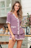 Пижама с шортами Mia-Mella "Vivien" 6362 фиалковый