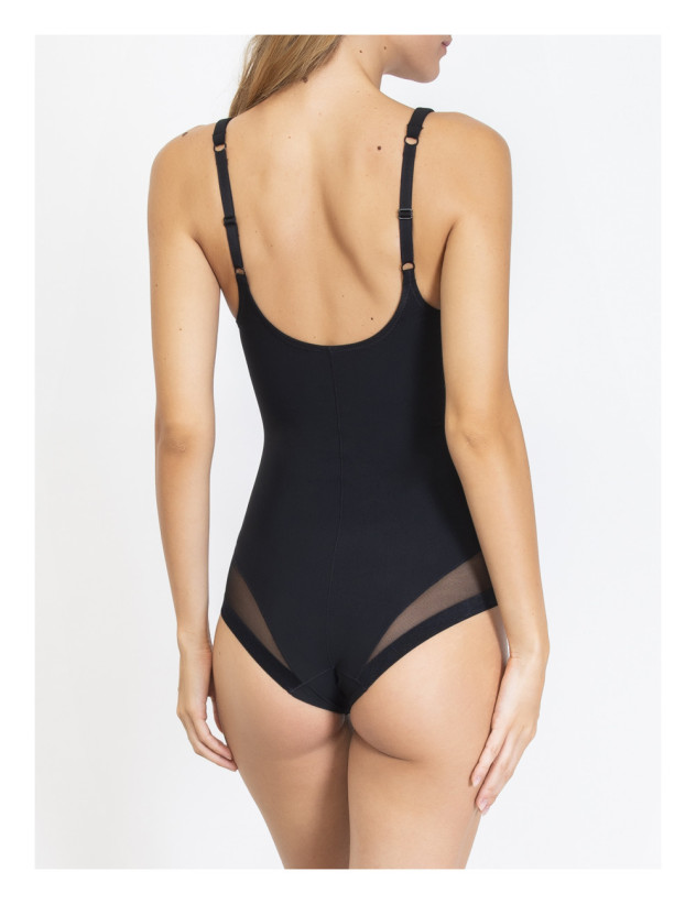 Боди из микрофибры Sielei "Everybody" 1856 черный