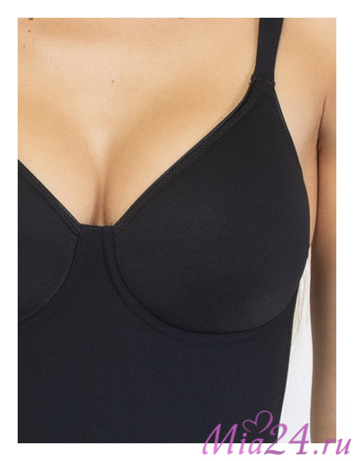 Боди из микрофибры Sielei "Everybody" 1856 черный