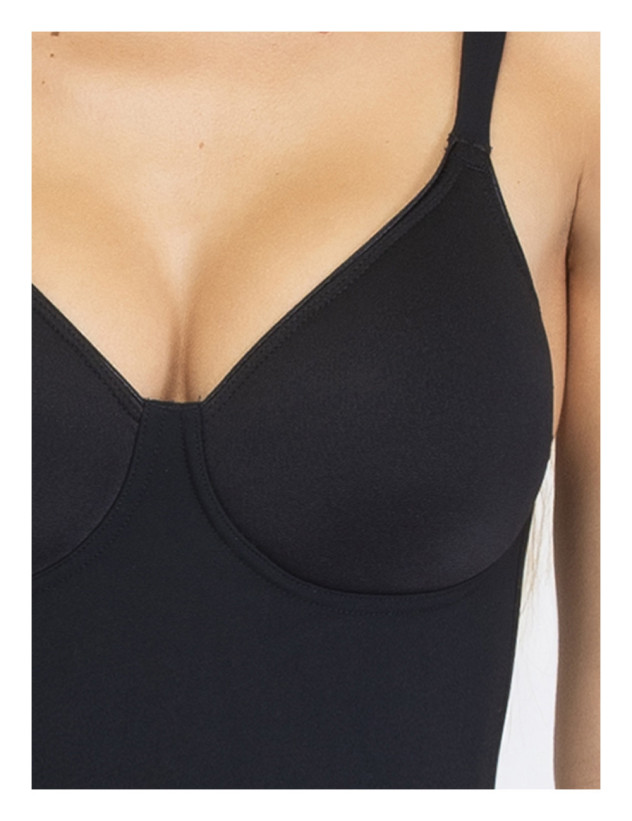 Боди из микрофибры Sielei "Everybody" 1856 черный