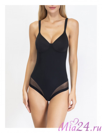 Боди из микрофибры Sielei "Everybody" 1856 черный
