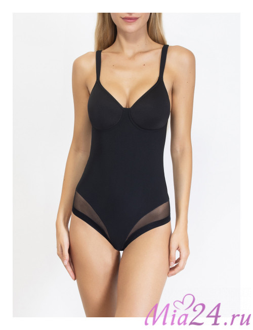 Боди из микрофибры Sielei "Everybody" 1856 черный