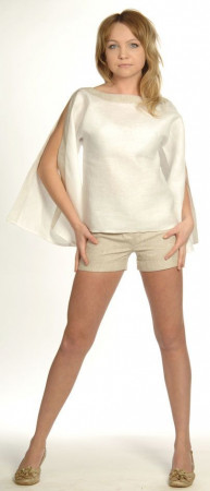 Шорты льняные