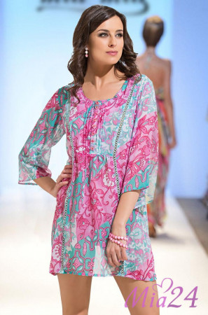 Туника пляжная из шифона VivaDiva "Fidji" 9454 Туника пляжная из шифона VivaDiva "Fidji" 9454