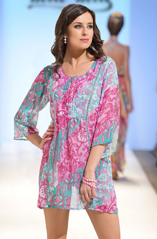 Туника пляжная из шифона VivaDiva "Fidji" 9454