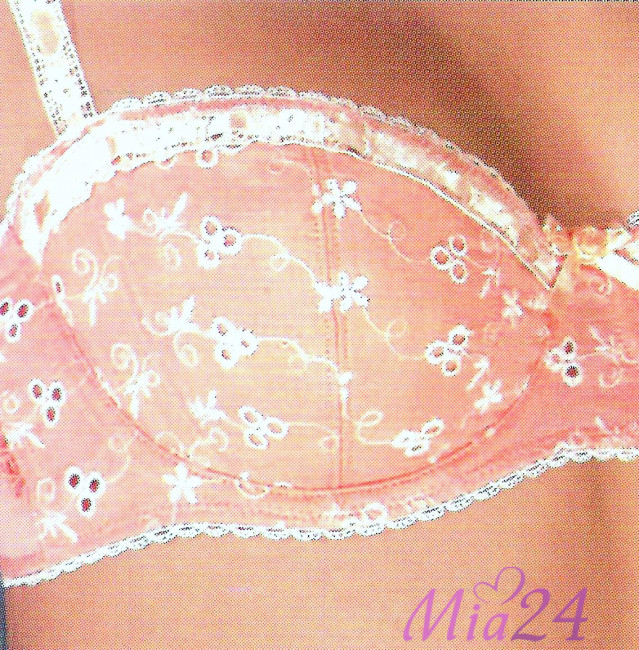 Комплект из хлопка "Mila" (Бюстгальтер 85В/ слипы XL)