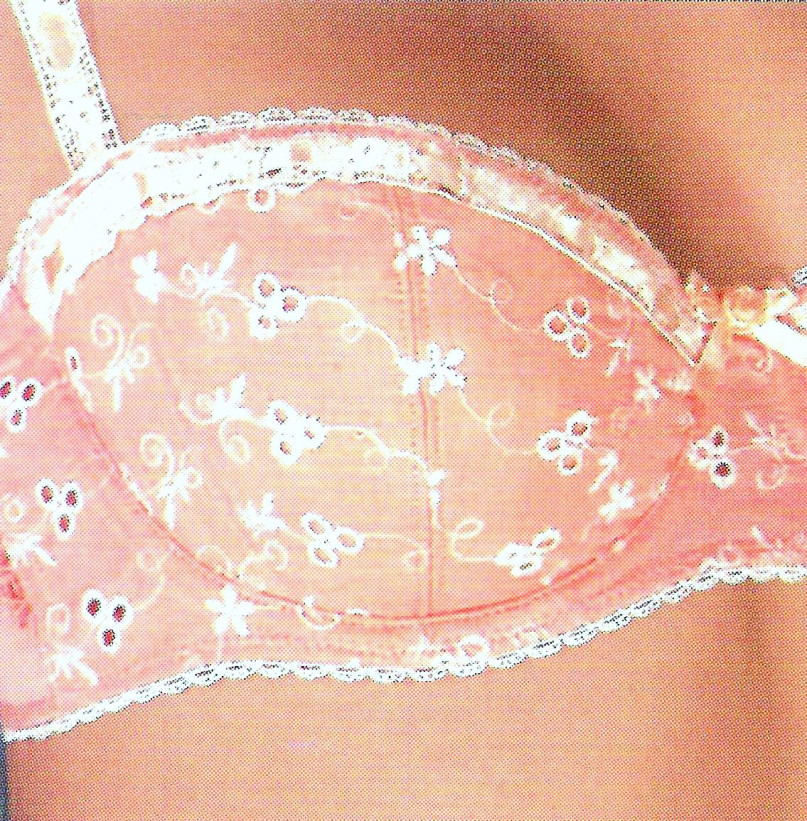 Комплект из хлопка "Mila" (Бюстгальтер 85В/ слипы XL)