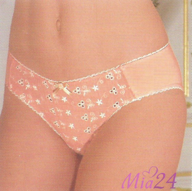 Комплект из хлопка "Mila" (Бюстгальтер 85В/ слипы XL)