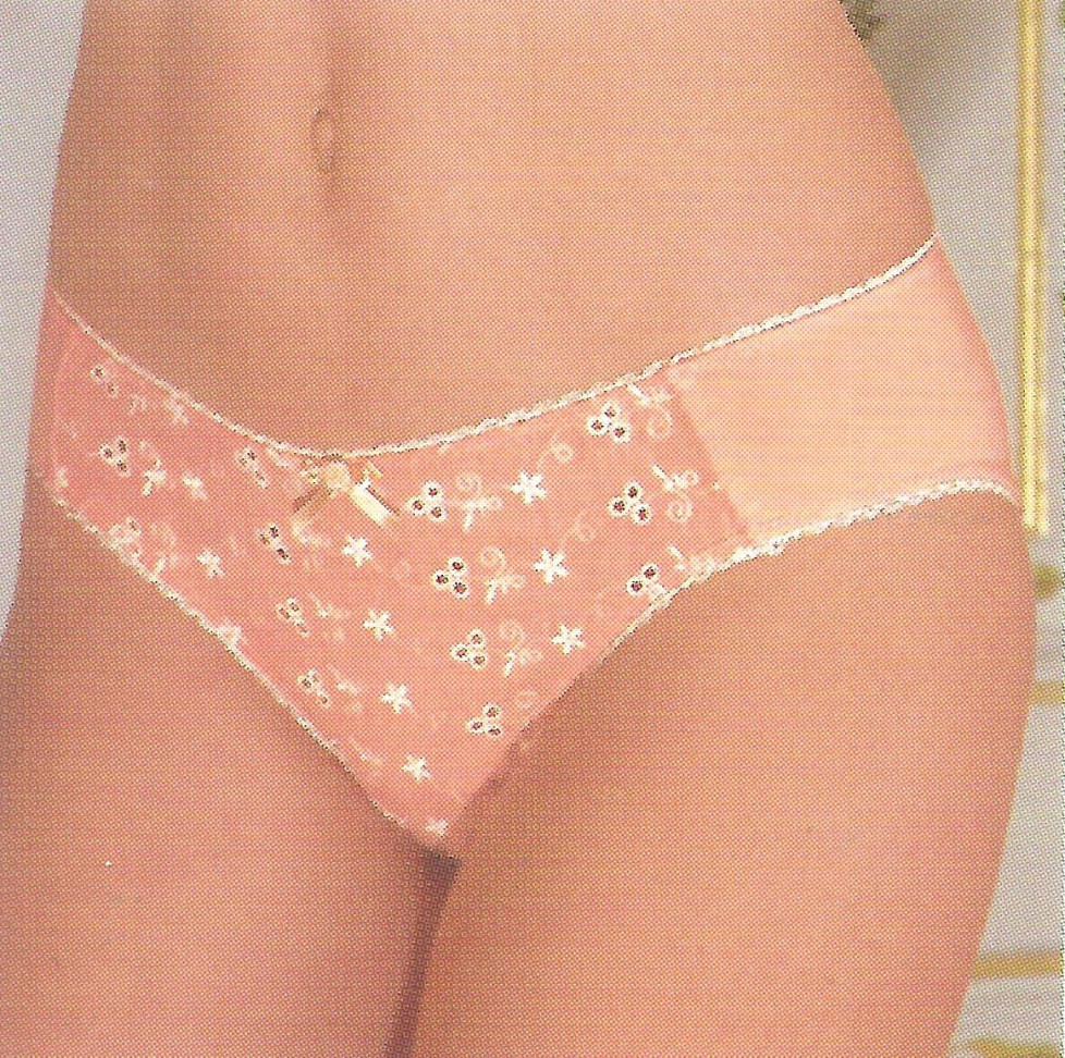 Комплект из хлопка "Mila" (Бюстгальтер 85В/ слипы XL)