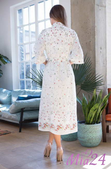 Халат длинный из хлопка "Daisy" Mia-Mia 16319 Халат длинный из хлопка "Daisy" Mia-Mia 16319