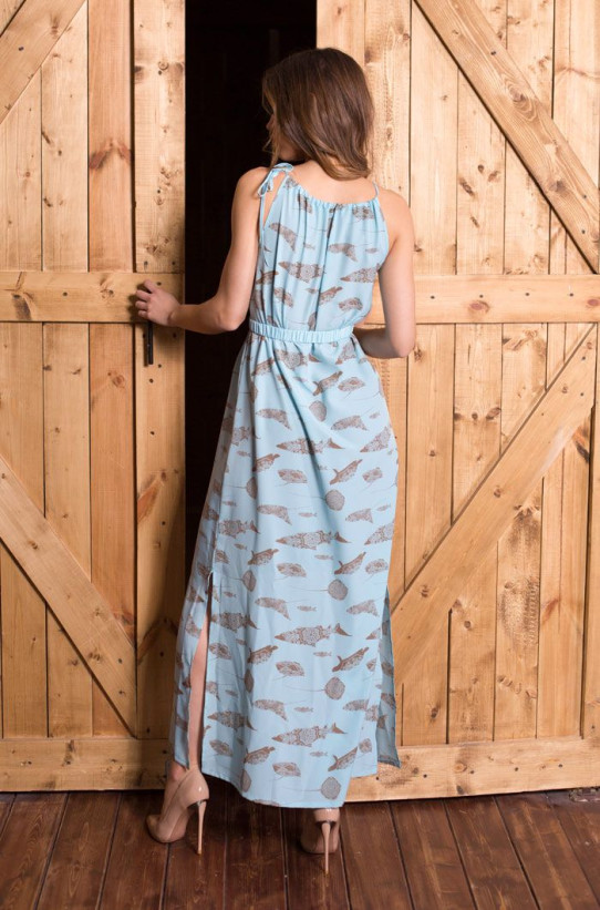 Платье длинное домашнее Mia-Mia "Alessandria" 17658