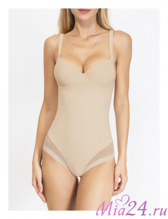 Боди из микрофибры Sielei "Everybody" 1862 пудра   