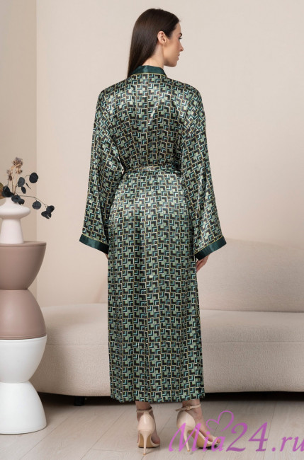 Халат длинный шелковый Mia-Amore "Bergamo" 4389 Халат длинный шелковый Mia-Amore "Bergamo" 4389