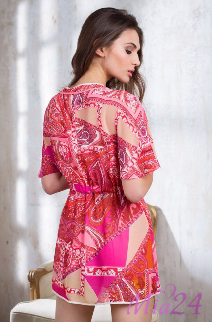 17183 Пляжное кимоно "Catalonia" red 17183 Пляжное кимоно "Catalonia" red