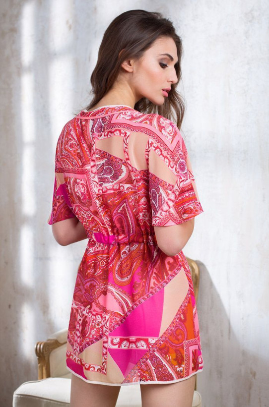 17183 Пляжное кимоно "Catalonia" red