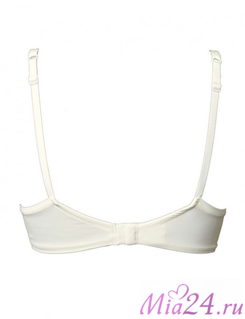 Бюстгальтер балконет "Saten Plunge" Lormar молочный (panna)