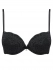 Бюстгальтер супер пуш-ап Double Pizzo Lormar черный