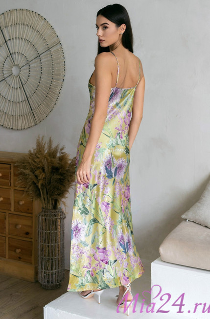 Сорочка длинная шелковая Mia-Amore "Iolanta" 3958