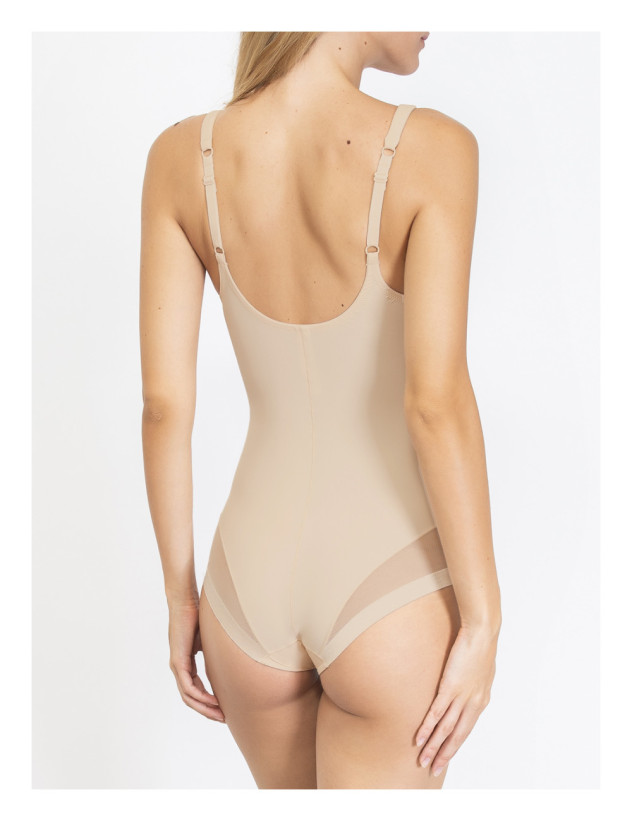 Боди из микрофибры Sielei "Everybody" 1866 пудра