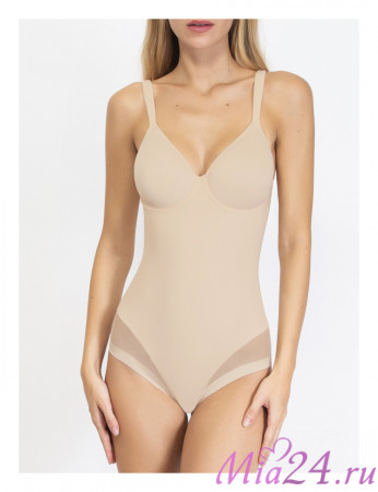 Боди из микрофибры Sielei "Everybody" 1866 пудра