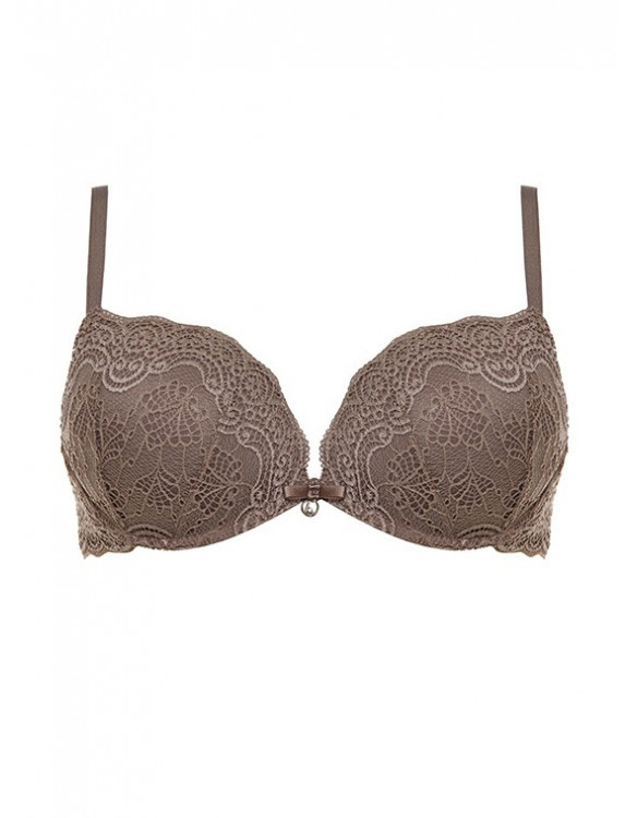 Бюстгальтер супер пуш-ап Double Pizzo Lormar Corteccia