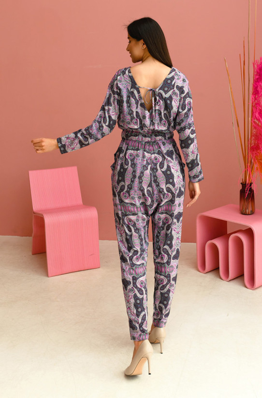 Комбинезон домашний женский из вискозы Mia-Mia "Alba"16516