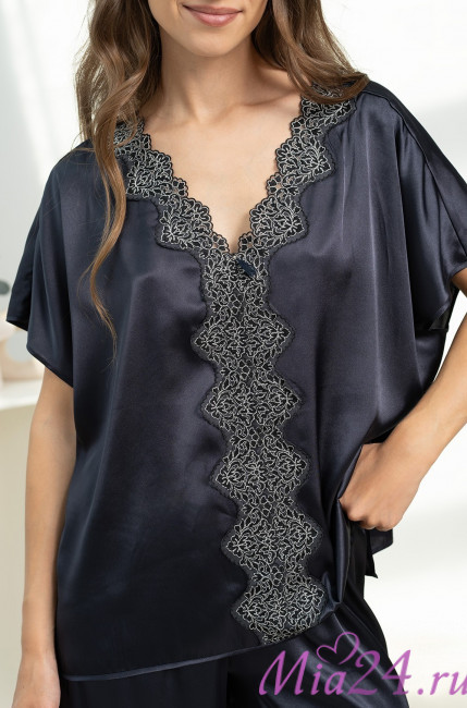 Комплект домашний женский шелковый блуза+брюки Mia-Amore "Emmanuelle" 4346 Комплект домашний женский шелковый блуза+брюки Mia-Amore "Emmanuelle" 4346