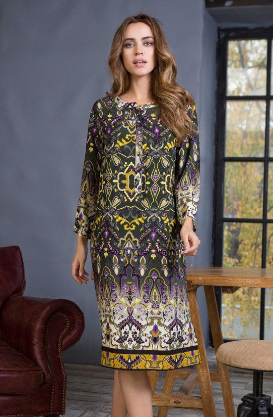 Туника домашняя женская из вискозы Mia-Mia "Erica" 16355