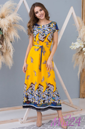 Платье женское длинное Mia-Mia "Sole Viva" 16367