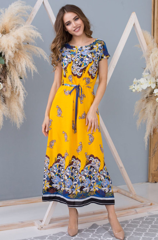 Платье женское длинное Mia-Mia "Sole Viva" 16367