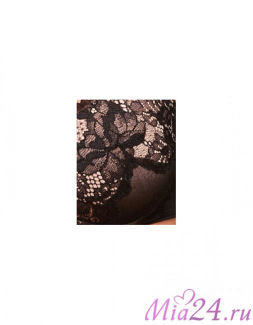 Бюстгальтер балконет "Saten Nuvola" Lormar черный Бюстгальтер балконет "Saten Nuvola" Lormar черный